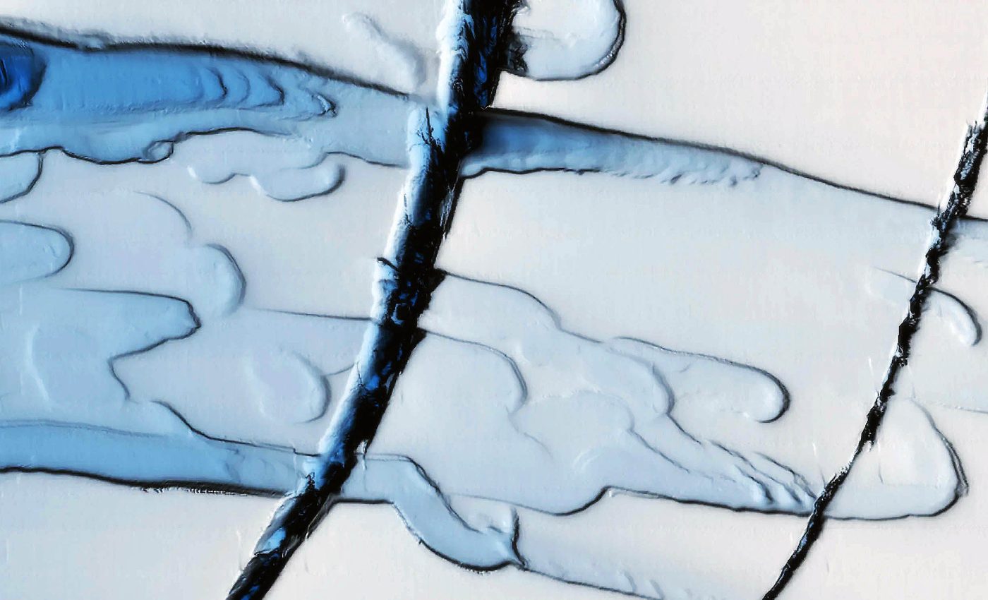 Strange Antarctic ice formations, never seen by humans, leave scientists baffled