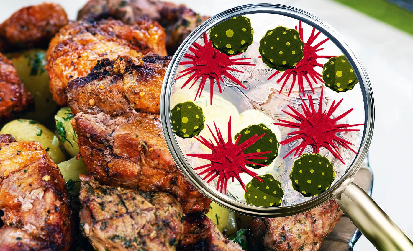 Food poisoning triggers permanent changes in the brain