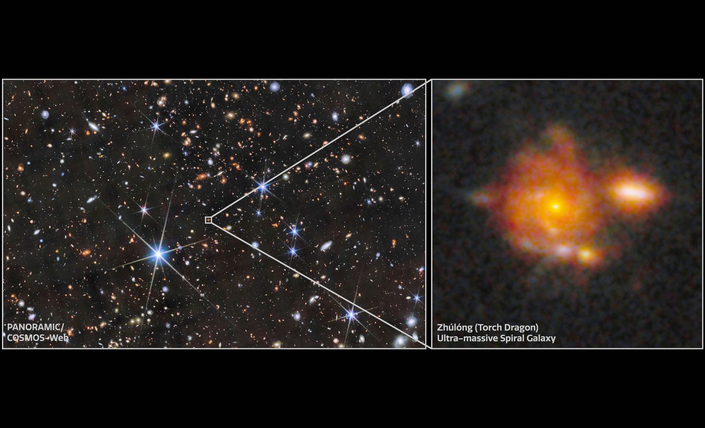 Meet Zhúlóng: The oldest known spiral galaxy in the universe