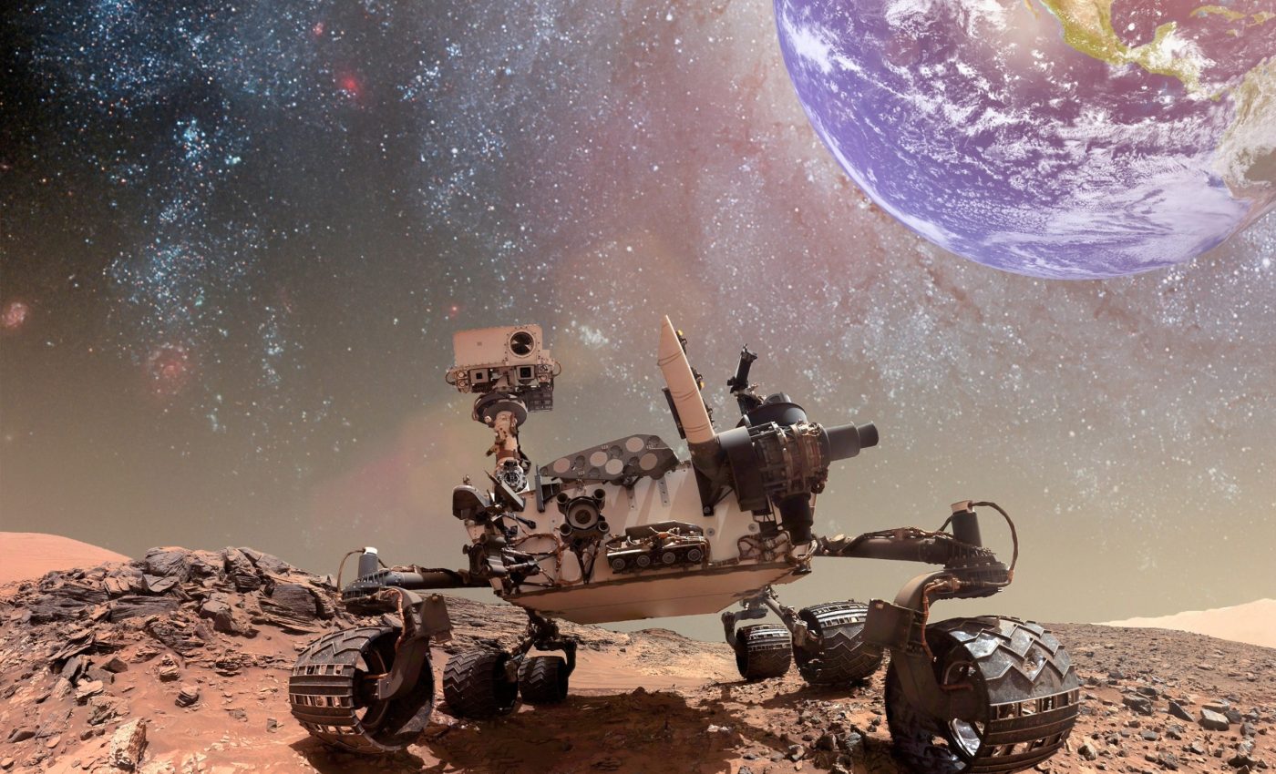 Curiosity rover captured in action from above for the first time