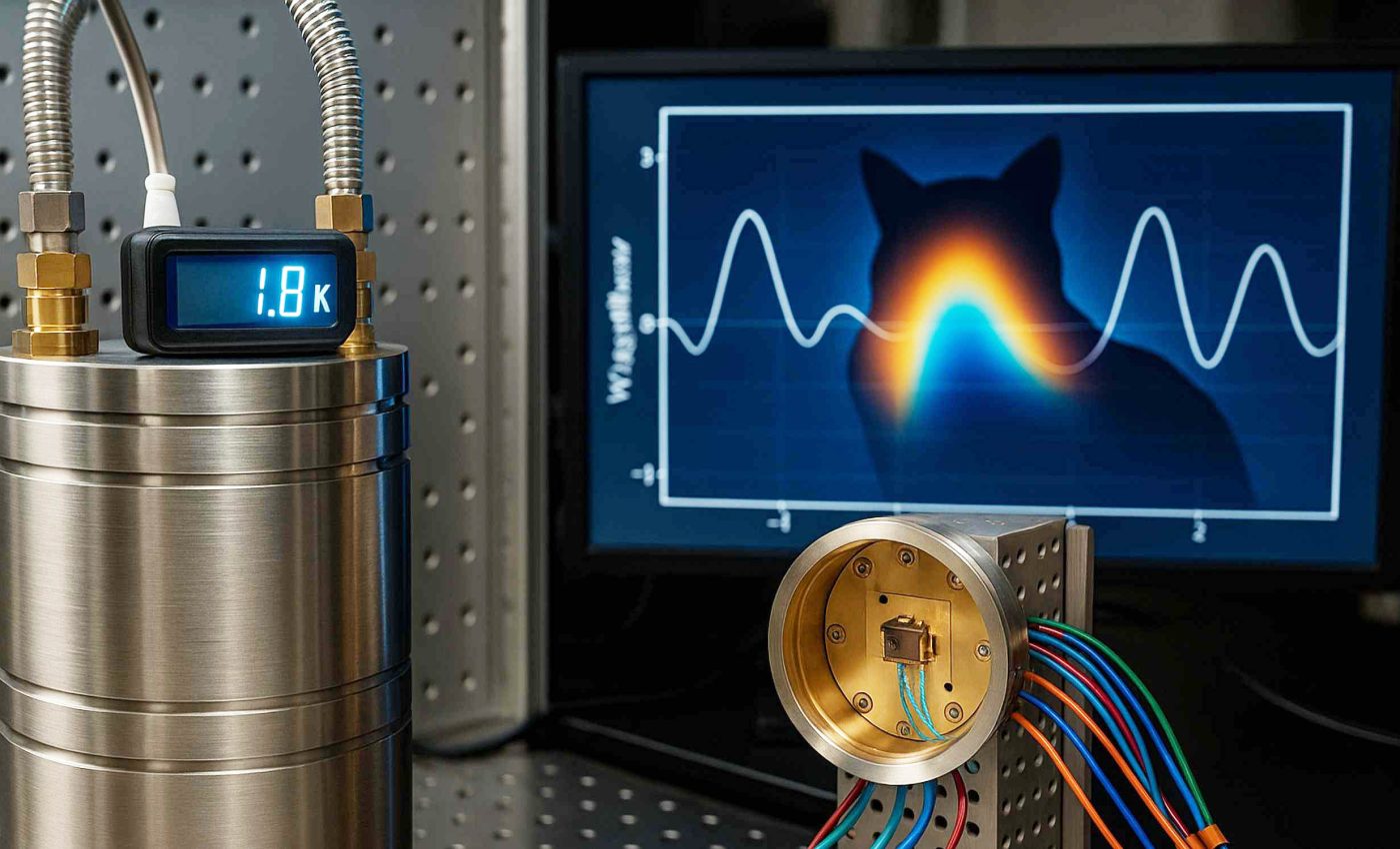 'Hot Schrödinger's cat' states created in the lab, proving that quantum effects don't require extreme cold