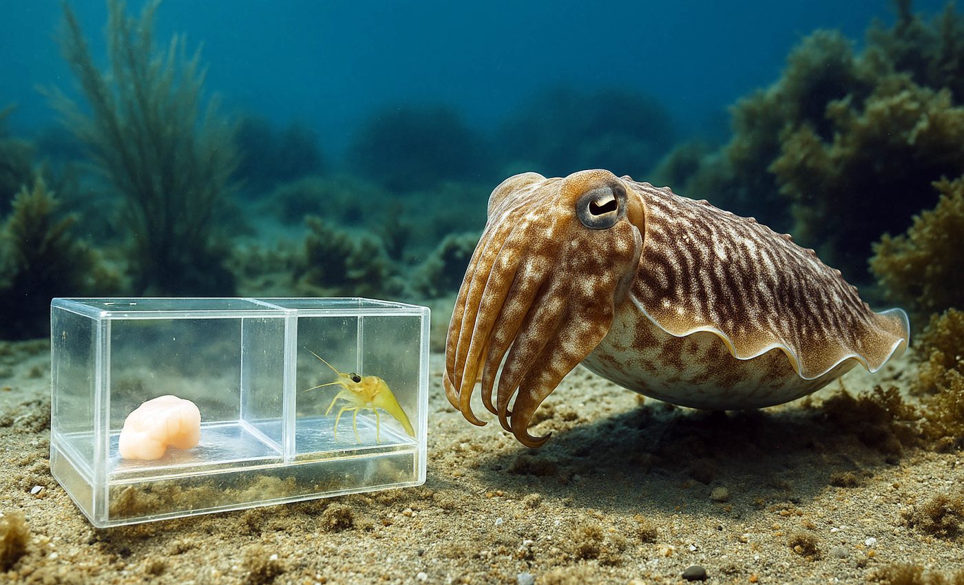 Cuttlefish easily passed a test designed for kids, startling scientists with their intelligence