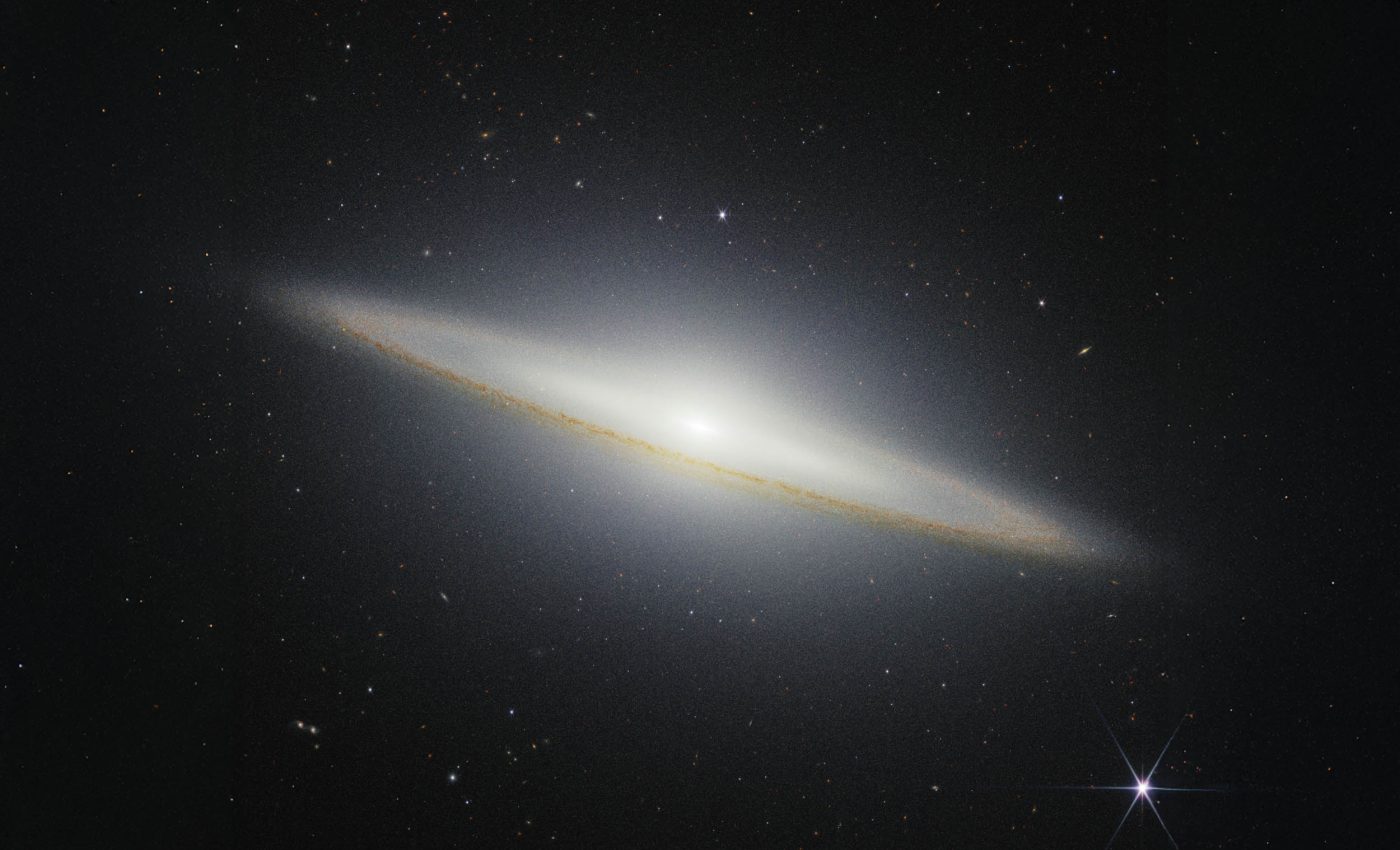 Sombrero galaxy’s turbulent past unveiled by Webb telescope