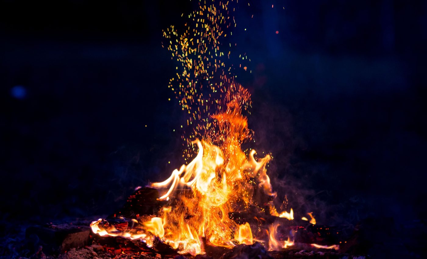 Early humans first used fire to preserve meat instead of cooking