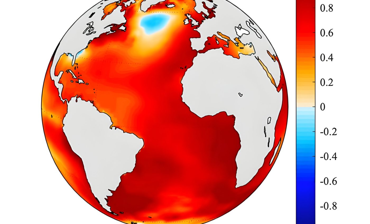 Cold spot discovered in the Atlantic Ocean could signal big trouble for global climate