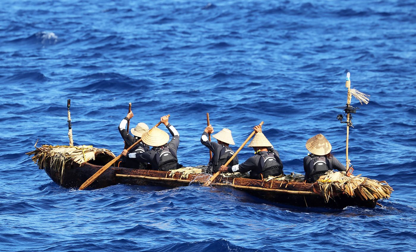 Scientists recreate a 30,000-year-old epic ocean journey by canoe