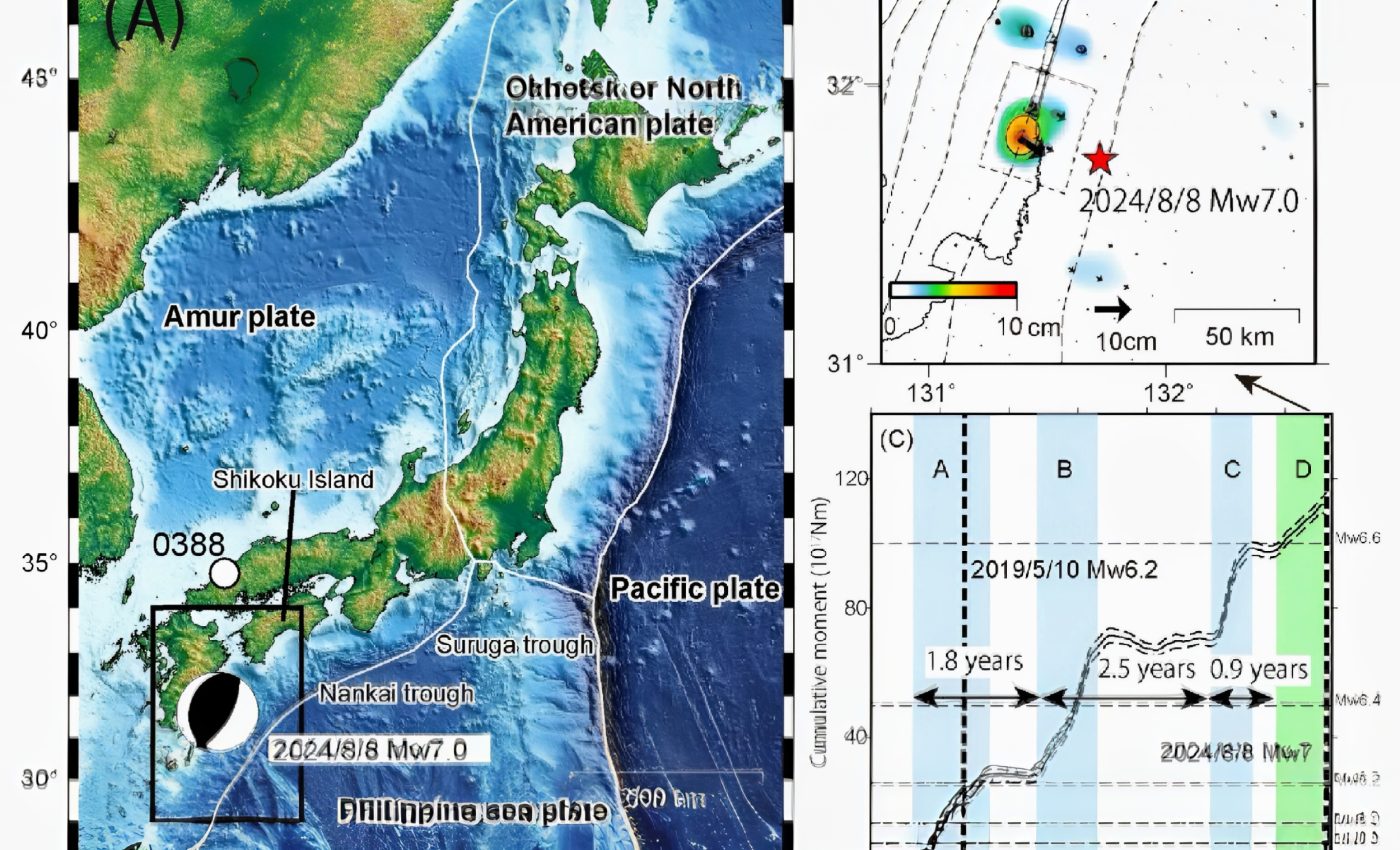 Scientists detect a rare slow-motion earthquake along Japan’s tsunami fault
