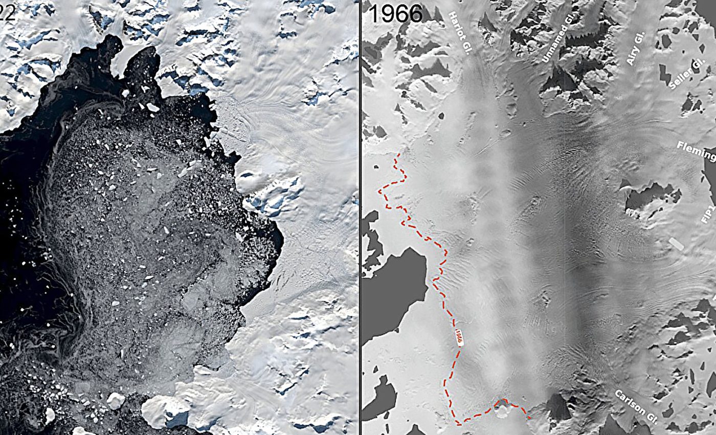 Old photos help scientists predict ice shelf collapse and sea level rise