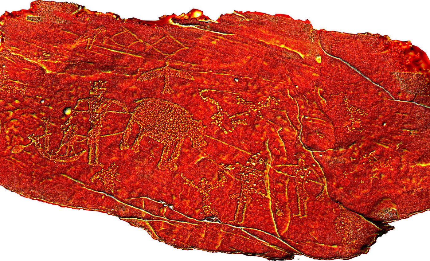 Early Egyptian king named "Scorpion" told his blood-thirsty tales in ancient rock art