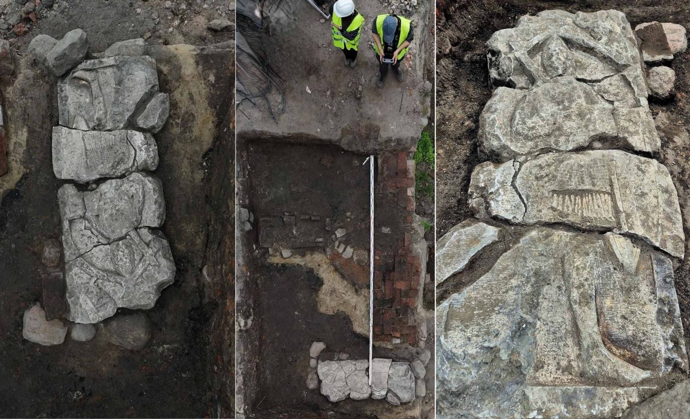 What looked like an ice cream shop concealed a cemetery with nearly 300 graves