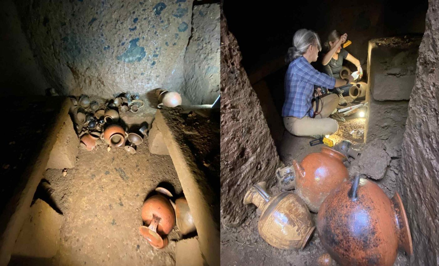 Scientists opened a tomb sealed for 2,600 years and found more than 100 intact artifacts
