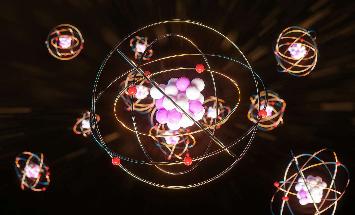 Physicists saw the nuclear spin of a single atom flipping between quantum states