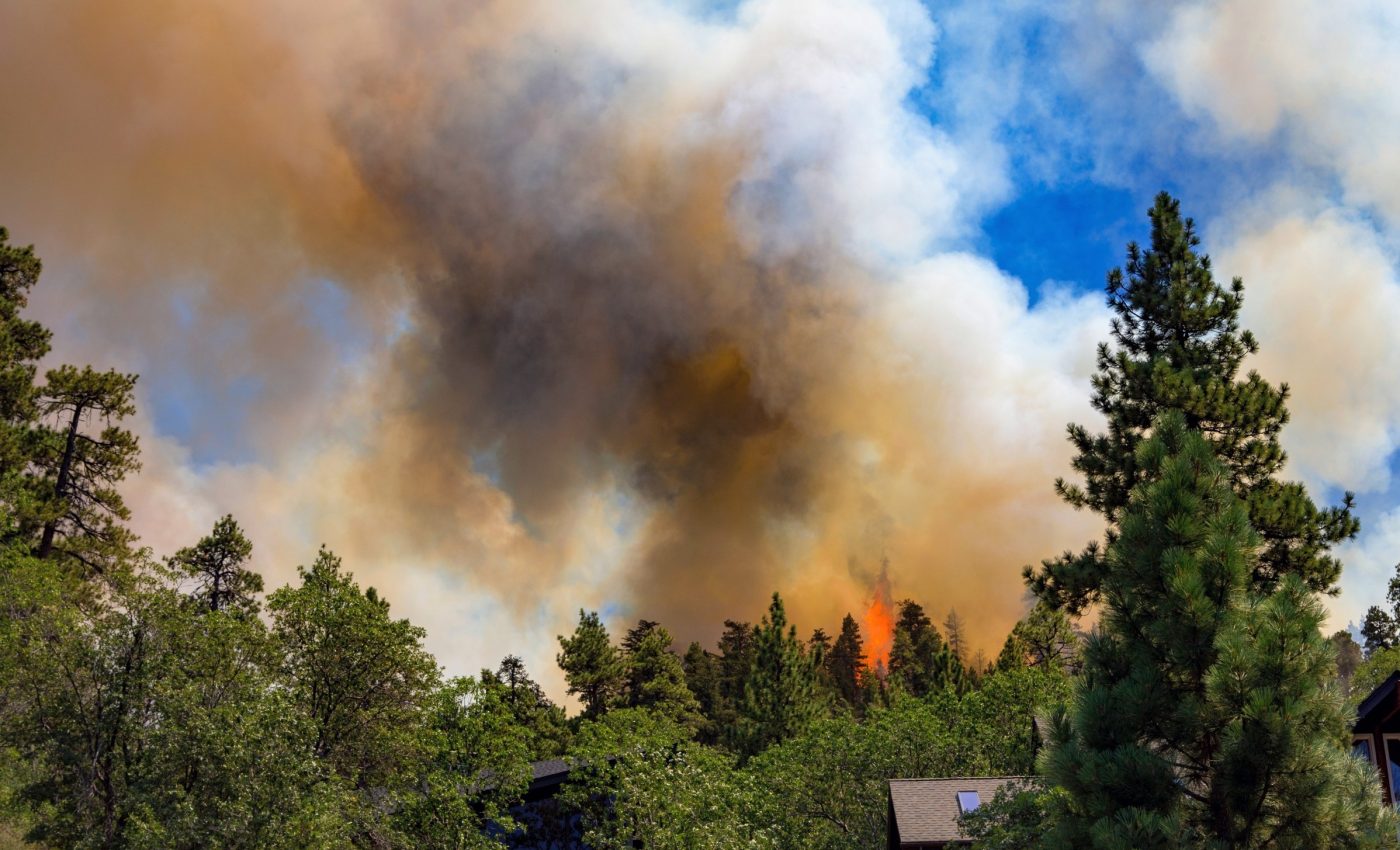 Wildfires in the West can actually improve air quality in the East
