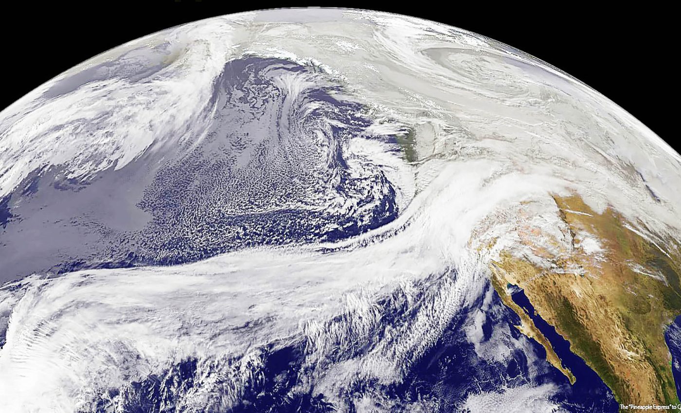 Earth's "atmospheric rivers" have shifted, causing big weather changes